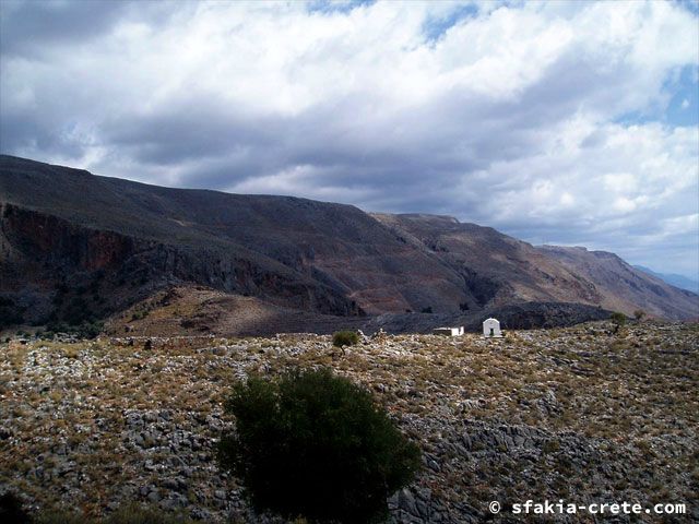 Photo report of a walk around Loutro, Sfakia, Crete, September 2008